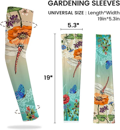 Gardening Sleeves for Women Farm Sun Protection Thorn Proof Cooling Arm Sleeves to Cover Arms for Garden Sports