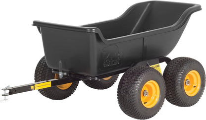 Polar Trailer 8261 Heavy-Duty Tandem Axle ATV/UTV Trailer – 15 Cu. Ft, 1200 lb Capacity, Wide-Track Wheels for Ice Fishing & Outdoor Hauling