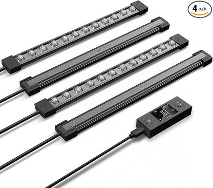 AC Infinity IONBEAM S11, Full Spectrum LED Grow Light Bars 11”, Deeper Penetration Samsung LM301H EVO Diodes and Digital Dimming Timer Controller, for Veg Bloom Indoor Plants, Grow Tents, Greenhouses