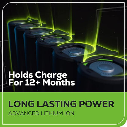 Greenworks 48V (24V x 2) 17" Brushless Cordless Push Lawn Mower, Includes (2) 4.0Ah Batteries and Dual Port Rapid Charger((150+ Compatible Tools, 45Min Runtime)