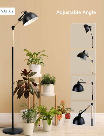 LED Grow Light for Indoor Plants, 20W Adjustable Standing Grow Lamp with Rotatable Head, Foot Switch & External Timer, Full Spectrum, Energy-Efficient & 97+ CRI for Thriving, Lush Growth.