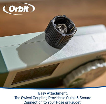 3-Pack Orbit 56082 3-Outlet Hose Watering Timer, Green…