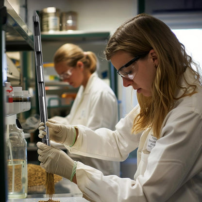 Powder Sampler, Stainless Steel Three Zone Grain Probe Sampler, 20 in. Length x 1 in (3slots)