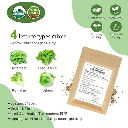 12 Pods Gourmet Herb Seed Kit Compatible with All Hydroponics, Growing Kit with Nutrient Solution, Seeds & Grow Sponges – Indoor Garden for Fresh Herbs & Vegetables (Nutrient & Salad Mixed Seed)