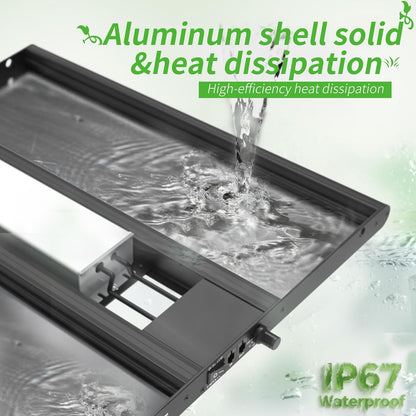 FARMLITE Grow Light for Indoor Plants Quantum Board Grow Light Full Spectrum Led Grow Lights Growing Lamp Daisy Chain Dimmable (200Watts)