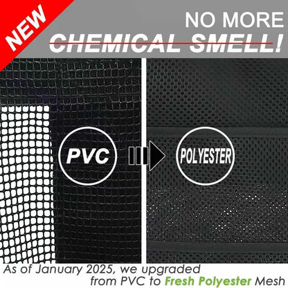 Mesh Beach Bag, Large Beach Tote with Zipper Pocket for Family Pool Bag for Toys & Vacation Essentials