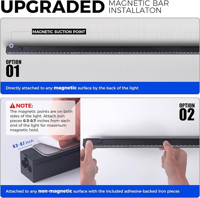 Barrina T5 Grow Lights for Indoor Plants, 4FT 160W (8 X 20W) Plant Grow Lights Indoor with Magnetic Bar, Linkable Plant Growing Lamps with Black Cover, Plug and Play, Yellow, 8 Packs