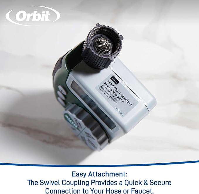 Orbit 62061Z 1-Outlet Programmable Digital Hose Watering timer