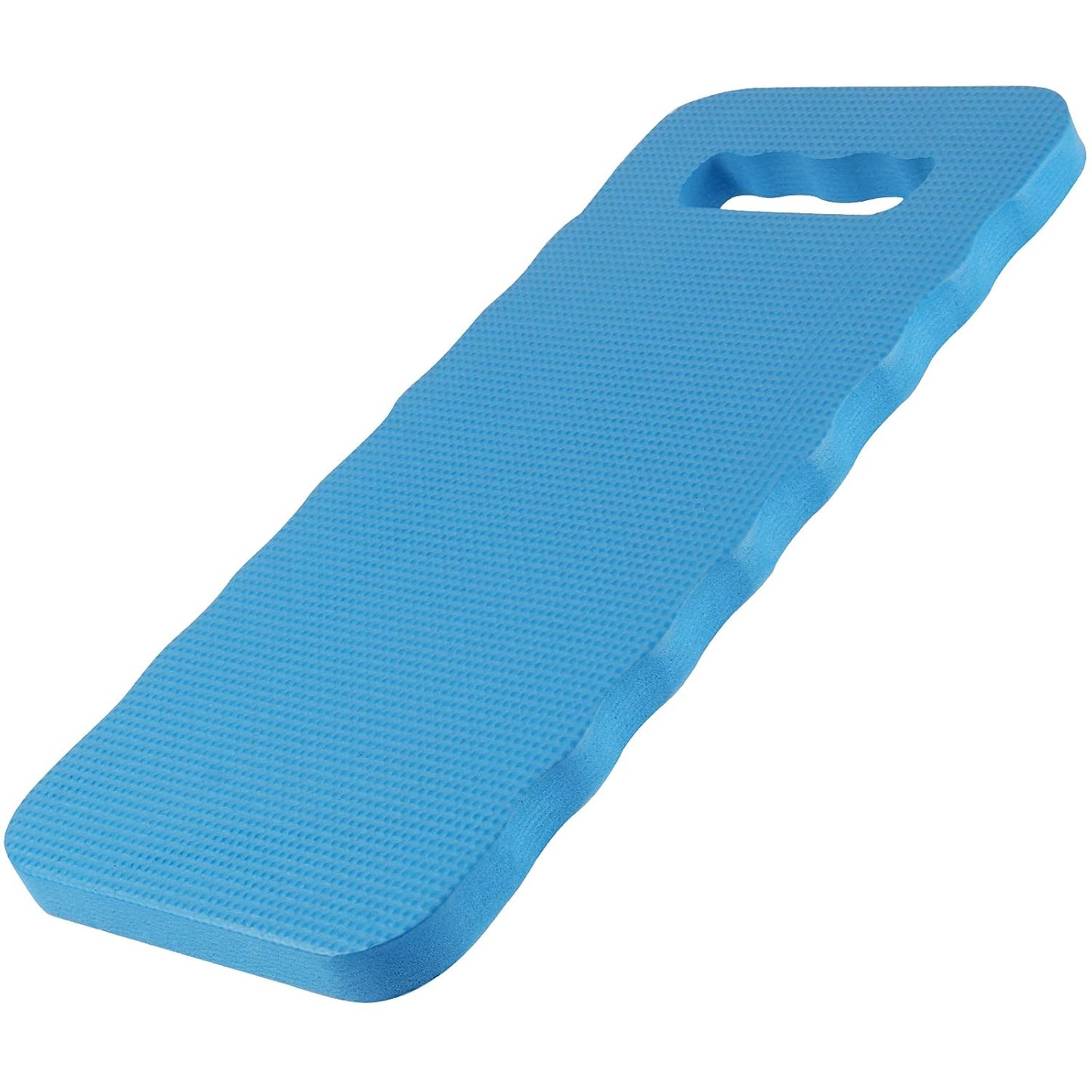 SHEUTSAN 12 Pack 16 x 8 x 1 Inch Thick Kneeling Pad, Garden Kneeling Pad with Pre-Cut Handle, Knee Pad Floor Kneeler for Gardening, Bath, Exercise, Repair Work, Aqua Blue