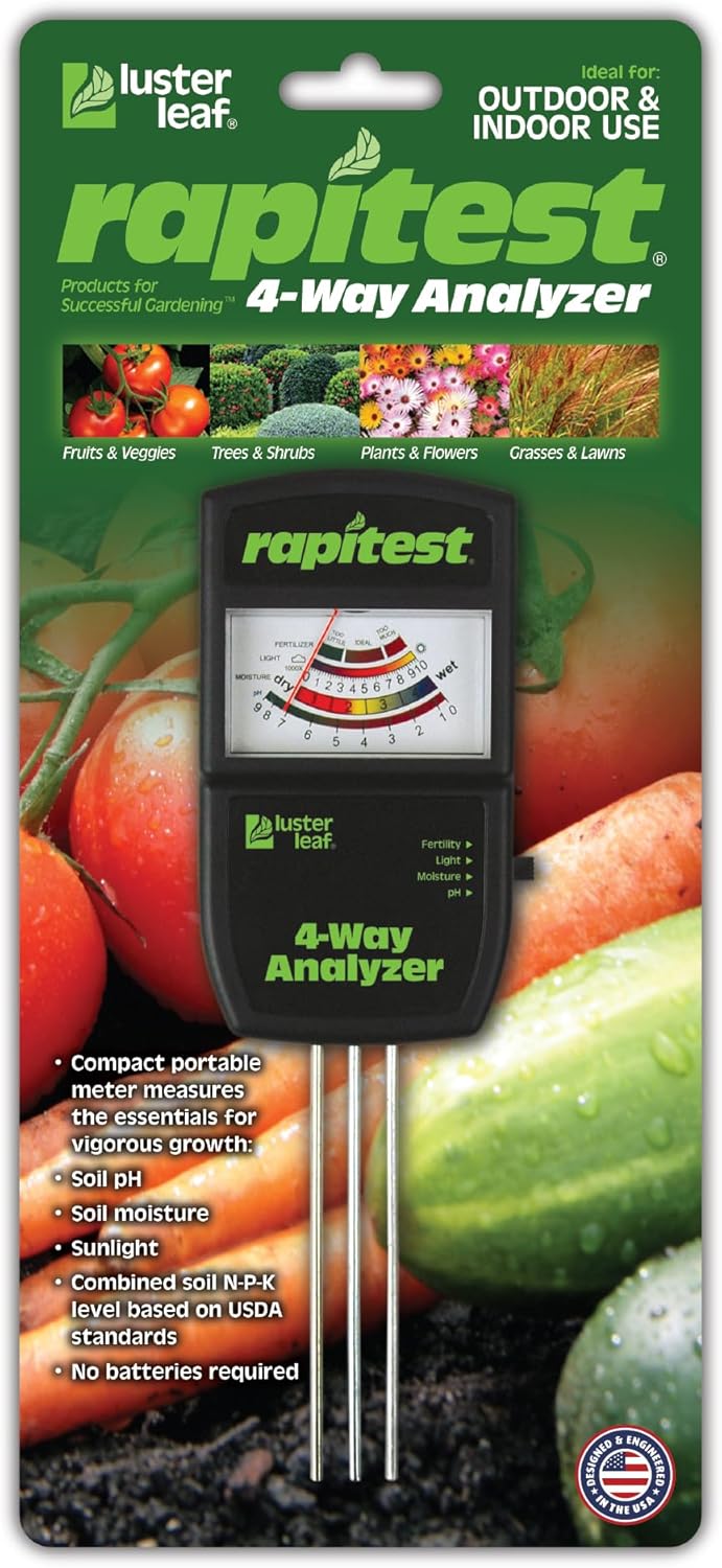 Luster Leaf 1880 Rapitest Electronic 4-Way Analyzer