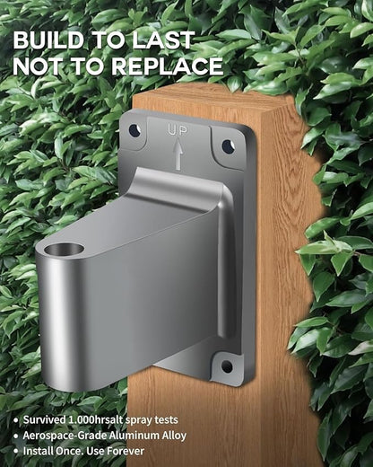 GLAHODEN Retractable Garden Hose Reel 1/2 in x 155 ft Upgraded UV Resistant Heavy Duty Automatic Hose Reel Metal Wall Mount 3/4 in Brass Fitting 9 Pattern Nozzle Any Length Lock Slow Retraction