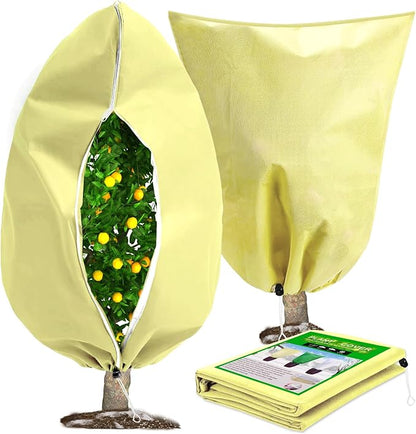 DQS Plant Covers Freeze Protection, 78.7" x94.4" Winter Frost Protection Blankets Frost Cloth,Suitable for Outdoor Winter Frost, Cold Weather, shrubs, Trees, Jackets, and coverings