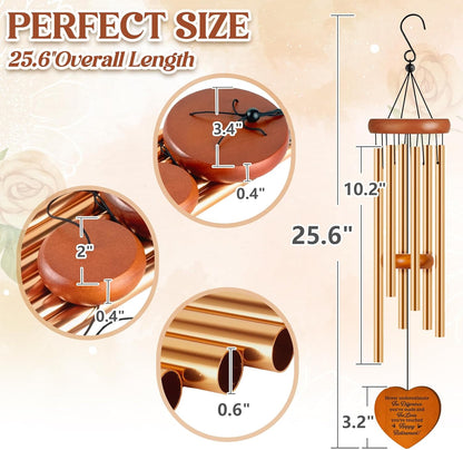 Retirement Gifts for Women, Retirement Gifts Wind Chime, 2025 Best Retirement Gifts for Women Men, Happy Retirement Gifts for Women Men Friends Teachers Nurse, Going Away Gifts Retirement Decorations