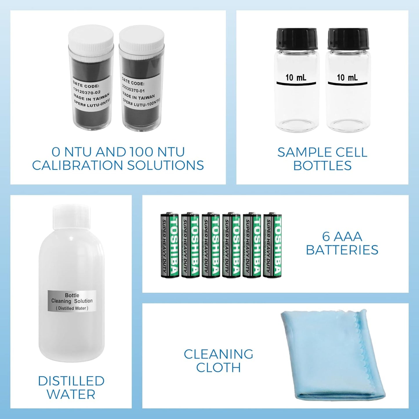 Sper Scientific Turbidity Meter, Water Quality Tester, Portable Water Quality Meter for Field and Lab, Turbidimeter for Water Test with Carry Case (860040)