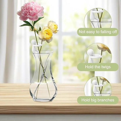 Plant Propagation Buddy, Plant Cutting Holders People, Plant Nurturing Decorative Plant Supports, Propagation Friends for Indoor Gardens or for Sprouts, Stems, Shoots and Cuttings