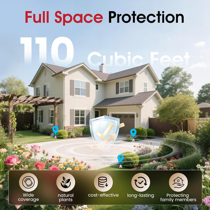 Mouse Repellent Balls 36 Pcs, Natural Peppermint Oil Rodent Deterrent for Mice, Rats & Squirrels – Safe Indoor & Outdoor Pest Control for Home, Garage, Garden, and Car