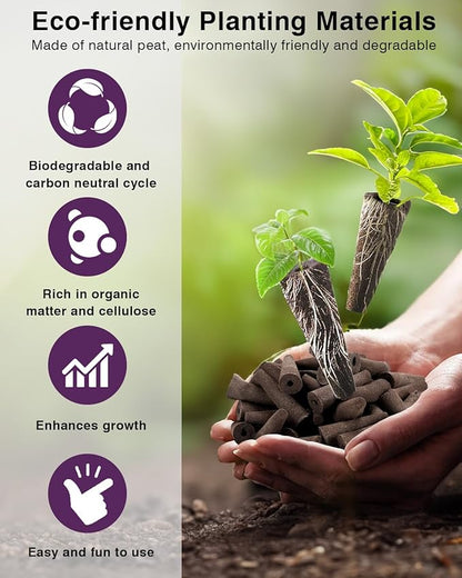 Salad Greens Seed Pod Kit for AeroGarden, iDoo, Ahopegarden, MUFGA with Red/Green Romain/American Fast/Buttercrunch/Parris Island Lettuce, Spinach - Compatible with All Garden (12-Pod)