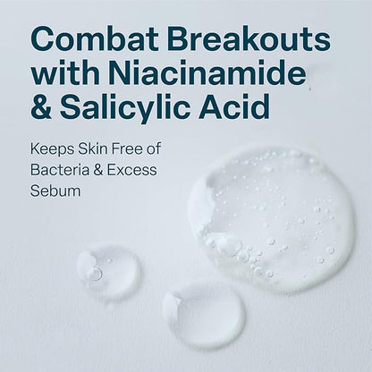 Pore Refining Toner Pads with Salicylic Acid and Niacinamide in a Witch Hazel Solution - With Vitamins B5, C & E, Chamomile & Green Tea - Helps Reduce the Look of Enlarged Pores