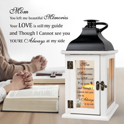 Memorial Lantern - Bereavement Sympathy Gifts for Loss of Mother Memorial Gifts for Loss of Mother Thoughtful Funeral Gifts for Loss of Mother Remembrance Gifts for Loss of Loved One