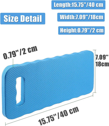 YWSHF 2 PCS Garden Kneeling Pad,Knee Mat Waterproof Foam Knee Pads for Gardening,Cleaning,Baby Bath,Yoga,Praying and Exercise 15.745'' x 7.09'' x 0.79''