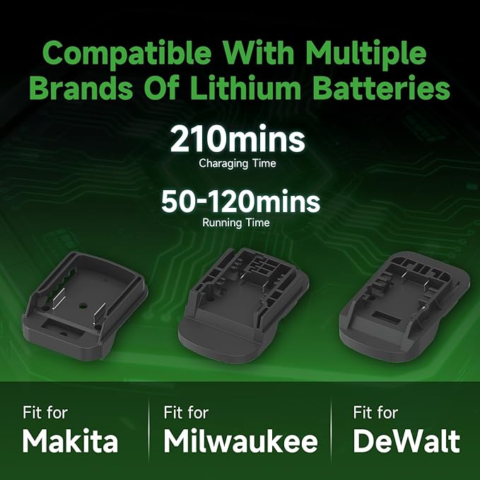 Portable HVAC Cordless Coil Cleaning Machine, 18V Lithium-Ion 80W Electric Pressure Washer Jet Cleaner, Flow Rate 4L/min 3-5/7-10 bar Dual Pressure