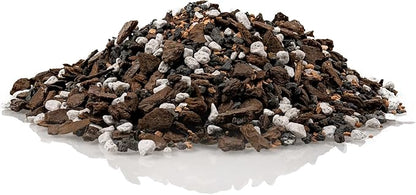 Premium Bonsai Soil All Purpose Fast Draining Mix - Pumice, Lava, Calcined Clay and Pine Bark Potting Pre Mixed Bonsai Plant Soil Mixture by GARDENERA - Made in USA - (5 Quart Bag)
