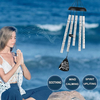 Cardinal Memorial Sympathy Wind Chimes for Loss of Loved One, Bereavement Sympathy Memorial Gifts for Loss of Mother Mom Father Dad Windchimes in Memory of A Loved One, A Limb Has Fallen Family Tree