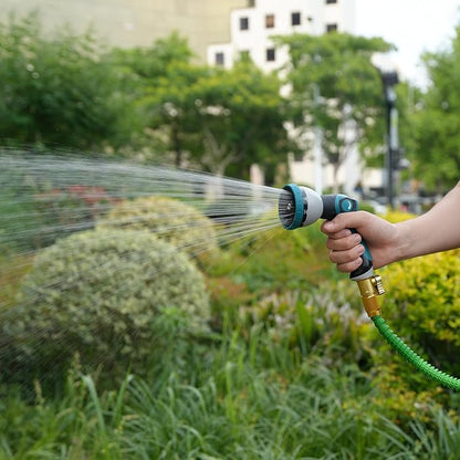 Hose Nozzle, Garden Hose Nozzle with 10 Spray Patterns, Thumb Control On Off Valve, Adjustable and Heavy Duty for Washing Car, Watering Plants, Washing Pets, and Home Use