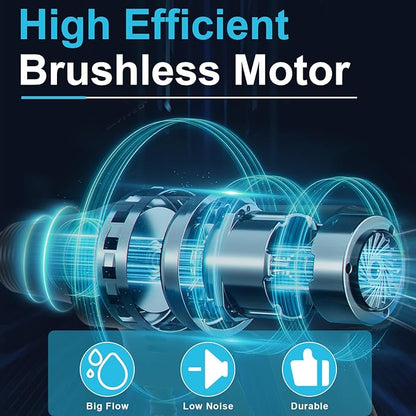 Pressure Washer Cordless Battery Powered 1450PSI with 2×4.0Ah Battery,Battery Operated Pressure Washer,Portable Power Washer Handheld for Car Cleaning