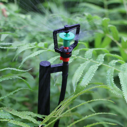 Micro Rotating Sprinkler,10 Set Rotating G Type Micro Nozzle Plants Watering Sprinkler Refraction Nozzle for Nurseries Greenhouse Net Room