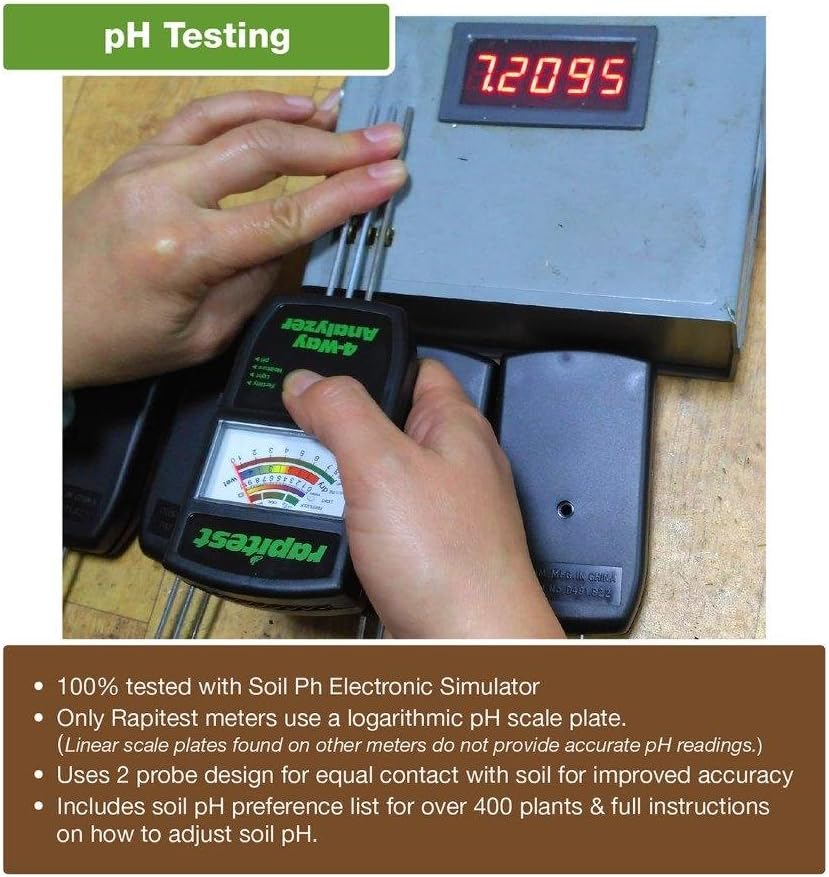 Luster Leaf 1880 Rapitest Electronic 4-Way Analyzer (Pack of 3)