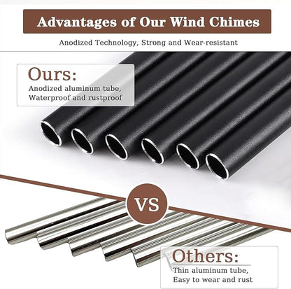 Memorial Gifts for Loss of Sister, 32" Cardinal Memorial Wind Chimes for Loss of Sister, Sympathy Wind Chimes Gifts in Memory of Sister