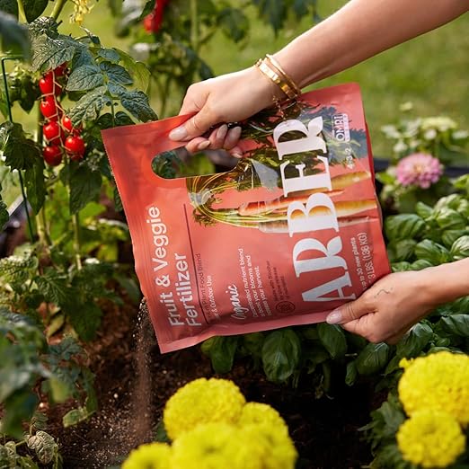 Premium Organic Fruit & Vegetable Granular Fertilizer – 4 Pack – Nutrient-Rich Plant Food for Gardens, Soil Health & Sustainable Growth – 4 lb