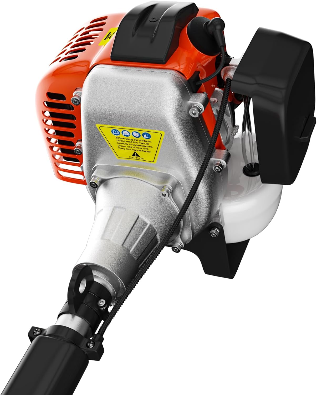 36cc Gas Trimmer Edger Mower, 3 in 1 Grade Weed Wacker, Powerful 2 Stroke Gas String Trimmer Yard Tool, Carb Compliant Lawn Equipment, Quick Start Grass Cutter