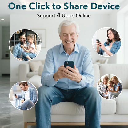 PeckCam® Bird Feeder with Camera - 4MP 2K Live AI Bird Species Identification Instant Arrival Alerts - Smart Cameras Birds Feeders Solar Powered Birdwatching Gift for Birdlover Mom Dad, 2.4GHz WiFi