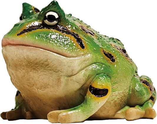 Sunthus Frog Toad Sculptures Garden Statues Yard Art Resin Decorations Outdoor Decor (Green, Standard)