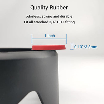 44 Pcs Garden Hose Gasket Fit, Garden Hose Washers Rubber Washers Thick for All Standard 3/4" Garden Hose and Water Faucet Fittings