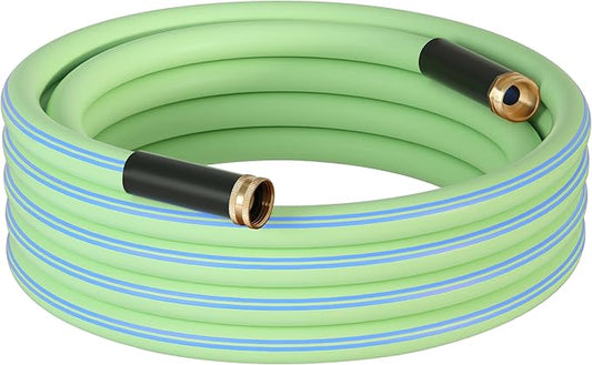 Atlantic Heavy Duty Garden Hose 25 ft x 5/8 Inch Green Color Water Hose (25 Feet)