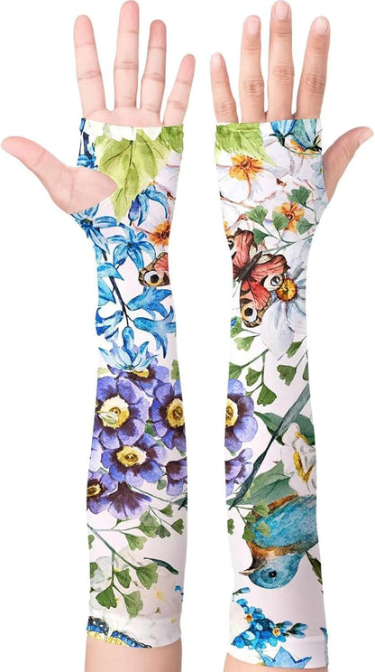 Gardening Sleeves for Women Farm Sun Protection Thorn Proof Cooling Arm Sleeves to Cover Arms for Garden Sports