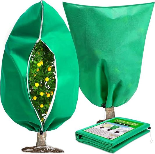 DQS Plant Covers Freeze Protection, 78.7" x94.4" Winter Frost Protection Blankets Frost Cloth,Suitable for Outdoor Winter Frost, Cold Weather, shrubs, Trees, Jackets, and coverings