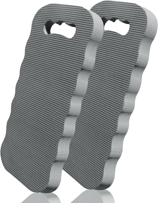Thick Kneeling Pad 2 Pack, Waterproof,Comfortable Garden Kneeling Pads Stain Resistant, Multi-Functional Kneeler Pad for Gardening, Baby Bath, Yoga, Praying and Exercise (Deep Grey)