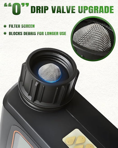 Breeze Touch 120FT Automatic Drip Irrigation Kits with Garden Timer, Garden Watering System for Lawn, Quick Connector Design Irrigation System Kit with Easy Programmable Water Timer