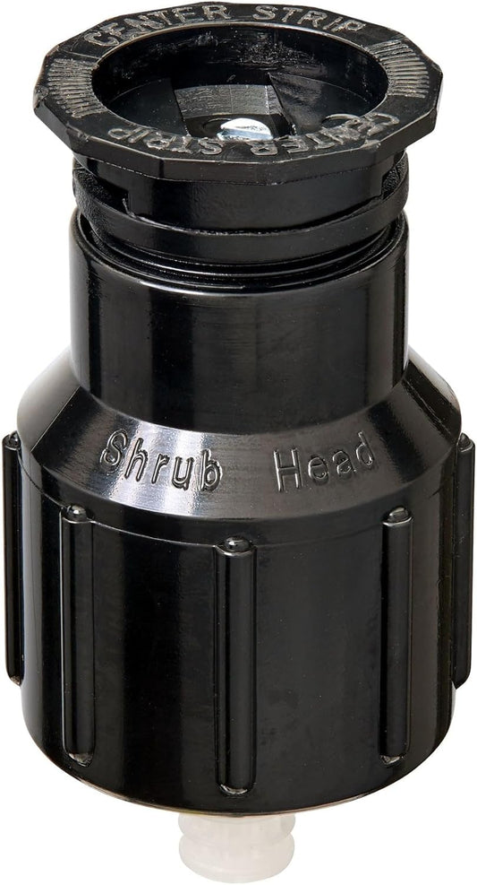 5-Pack Plastic Shrub Head Sprinklers with Plastic Spray Nozzles Center Strip