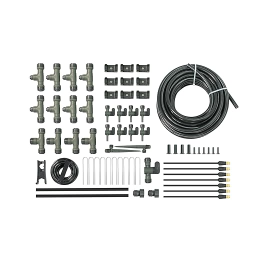 Vego Garden Irrigation Kit - Drip Irrigation System for Raised Garden Beds, Efficient Watering Solution for Vegetables, Flowers, and Plants, Easy DIY Installation (Small)