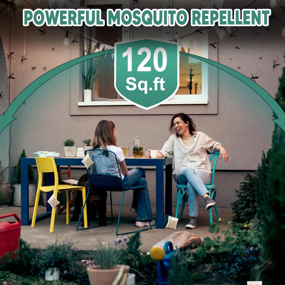 Mosquito Repellent Outdoor Patio, Mosquito Repellant for Yard, Indoor Mosquito Repellent for Home, Porch Mosquitoes Deterrent, Mosquito Control, Keep Mosquito Away for Room-8P