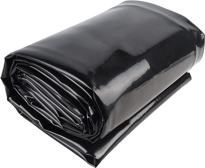 10 x 15 FT Pond Liner, 20 Mil Fish Pond HDPE Liner, Pond Liners for Outdoor Ponds, Koi Ponds, Garden Fountain, Waterfall