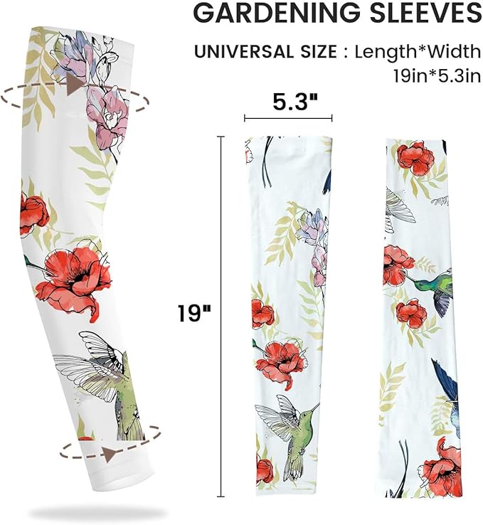 Gardening Sleeves for Women Farm Sun Protection Thorn Proof Cooling Arm Sleeves to Cover Arms for Garden Sports