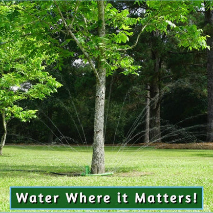 Tree Sprinkler with 360° Outward Direction, Water Sprinkler for Trees That Reaches The Nutrition Zone for Tree Root Watering (11")
