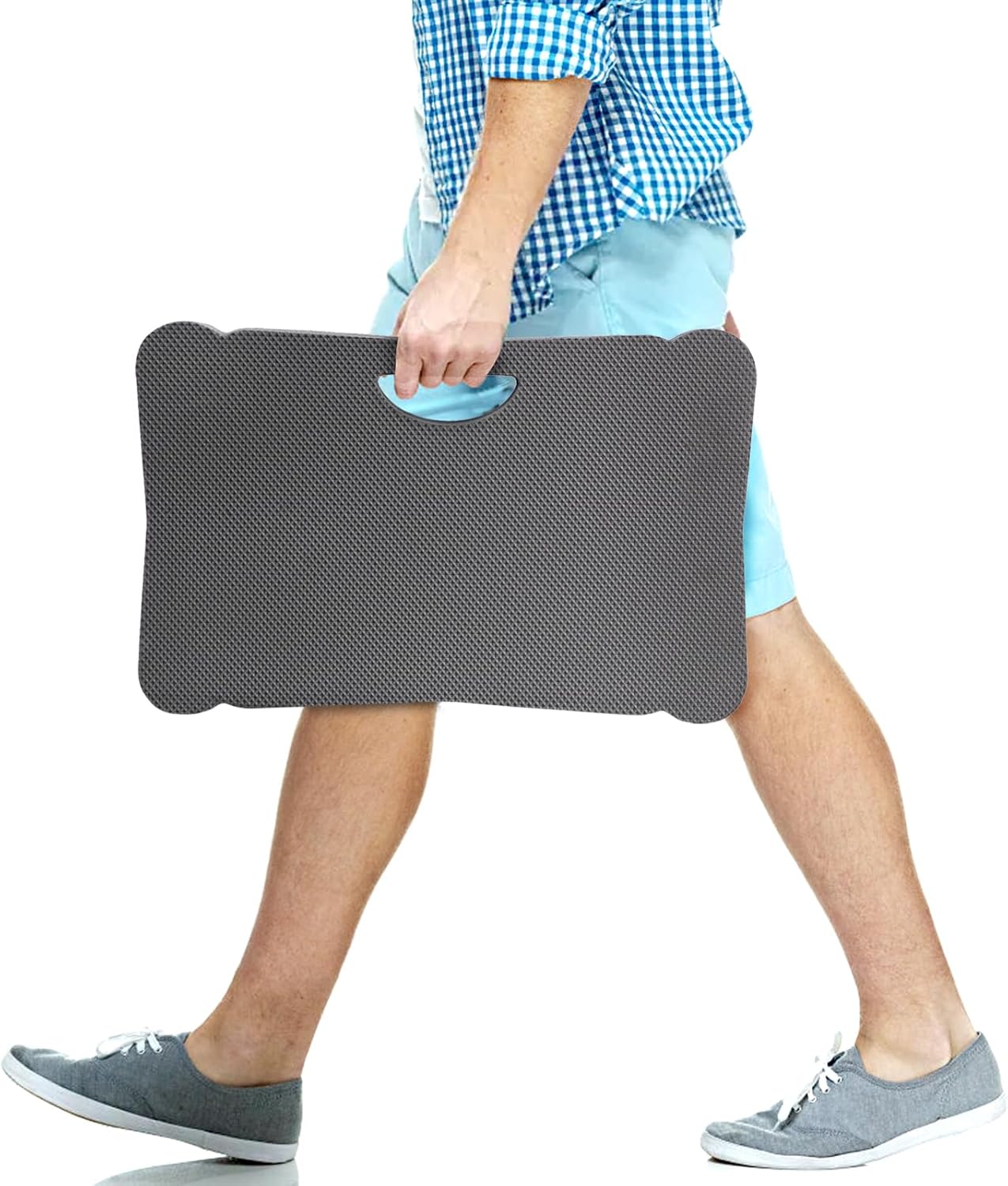 ZENFUN 3 Pack Kneeling Mats, Heavy Duty Thick Foam Kneeling Pad, Shock Absorbent Pads, High Density Premium Kneeling Pads for Yoga Exercise, Foam Kneeler Mat Garden Cushions, Water Proof