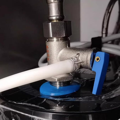 1/4" Irrigation Hose Clamp, Firm and Leak-Proof, Easy to Install, Solution for Leaking of Drip Irrigation Kit Connector, Irrigation Fit, Irrigation part (105pcs)